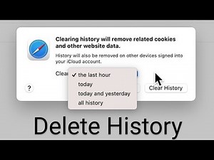 MacBook: How to Delete Safari History! (Quick)