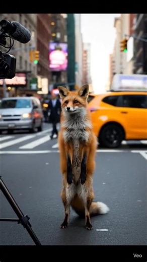 Funny Fox 😂🦊#funnyfox #funnyanimals #aivideo #shorts #youtubeshorts #viralvideo #comedy #cartoon