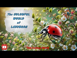 🐞🌿 Discover the COLORFUL WORLD of LADYBUGS | Fun & Educational Video for Kids 🐞✨