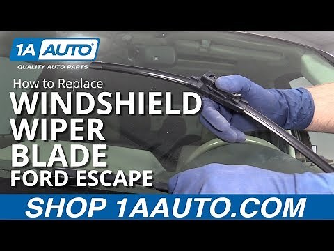 How to Replace Windshield Wiper Blade 08-12 Ford Escape