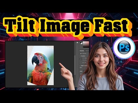 How To Tilt An Image In Photoshop | Step-By-Step Tutorial (2026)