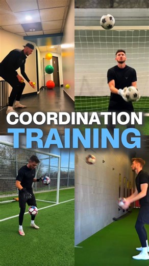 Andreas Vaikla on Instagram: "Pro Keeper Coordination🔥 Coordination is a goalkeeper’s cheat code. It links eyes → brain → feet → hands so every movement is on time. Clean catching under pressure, strong parry, and safe scoop. When shots deflect or crosses ricochet, coordination turns good decisions into clean actions. Build it with simple routines like juggling, wall returns and two-ball bounces. Complete this routine for 1-2 minutes per exercise 3-4 times a week, and watch your coordination wi