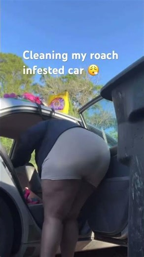 Roach infested car 😮‍💨 #fypシ