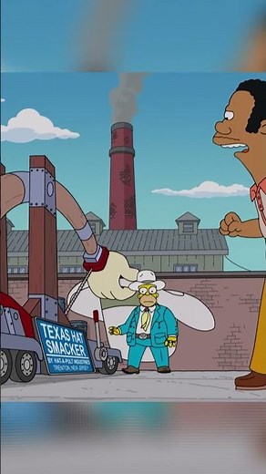 ГОМЕРА СЪЕЛИ, НО ОН УСПЕЛ... 😱🍔 #симпсоны #лучшиемоменты #кино