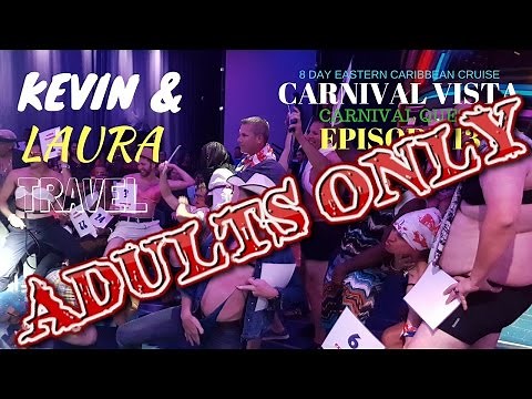 Carnival Vista, ADULTS ONLY CARNIVAL QUEST, ft. matt mitcham, Caribbean cruise, cruise ship, PARTY