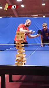 426K views · 1.7K reactions | Impressive game  Who wins ping pong Jenga? | Pongfinity | Facebook