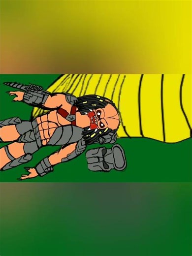 Predador x Alien #predador#monster#animation#anime