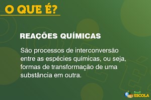 O que são reações químicas? - Brasil Escola