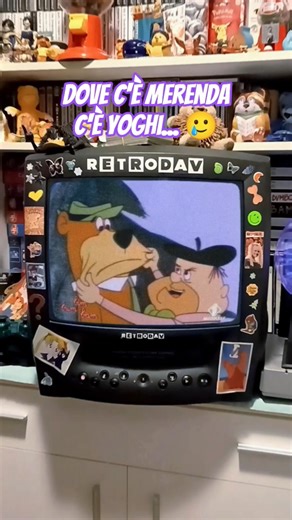 Ricordi Yoghi, salsa e merende? 🍔 #tisbloccounricordo #cartonianimati #anni90 #ricordi #shorts