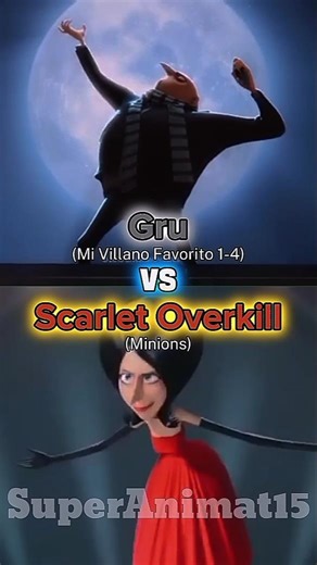 Gru vs Scarlet Overkill |#despicableme #minions #vs #shorts #viralshorts