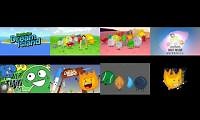 Mix of 8 videos from youtube : BFDI INTROS AND tpot intros