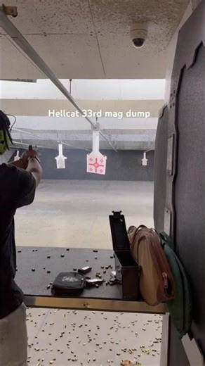 Hellcat pro mag 33rd mag dump #hellcat #9mm
