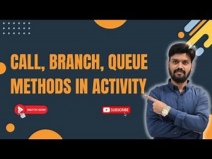 Pega Methods Explained: Call, Branch & Queue | Pega Videos | For Pega Training +91-9652532753