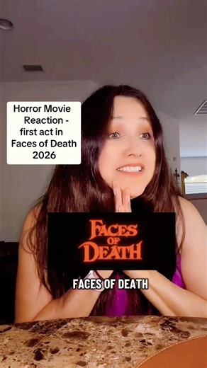 First Time Watching Faces Of Death 2026 | Horror Movie Reaction | First Act 😱 #shorts
