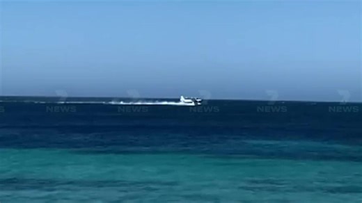Rottnest seaplane crash video
