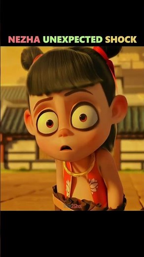 Nezha Unexpected Shock 😱 | Nezha 2 | #nezha #shorts #edit