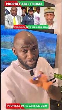 The Lord Will not Allow These Men To Go Down 2026 Global Prophecy Prophet Abel T Boma