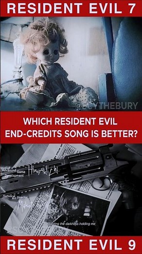 RE7 vs RE9 Credits Song Battle! #biohazard7 #re7 #re9requiem #re9 #residentevil #biohazard #requiem