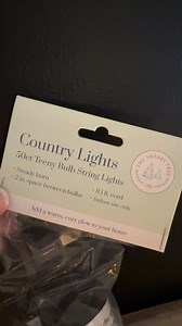 These are the perfect strand of lights to add to your garlands and small trees. | The Shabby Tree