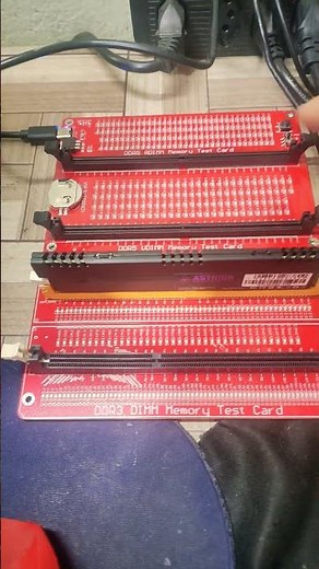DDR3/DDR4/DDR5 RAM memory tester