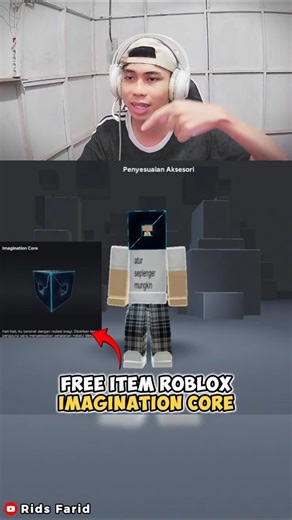 Cara Dapat Free Item Imagination Core Roblox #roblox #shorts #freeitems