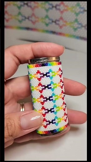BEADED LIGHTER CASE! Final template is complete. Video Tutorial Coming Soon!
