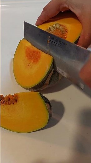 easy way to cut pumpkin fast cutting #skills