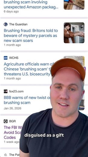 Did you receive a random package? It could be a brushing scam
