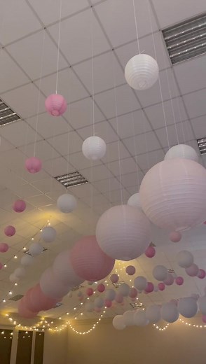 Décoration de plafond pour les mariages et événements