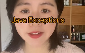 Java 英文学习第34天 Exceptions Part1