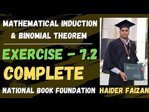 Exercise 7.2 class 11 NBF| Ex 7.2 Math NBF | Mathematical Induction and Binomial Theorem | Complete