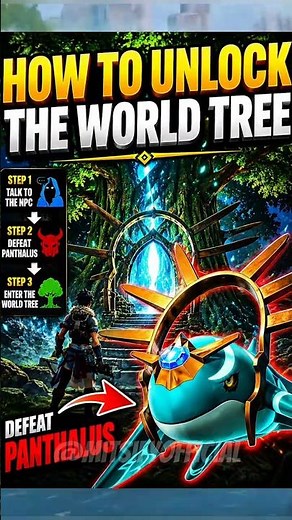 Unlock the World Tree & Catch This GIANT Whale in Palworld!