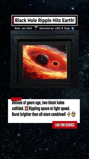 THE UNIVERSE JUST FLINCHED. 🌌 #Space #Science