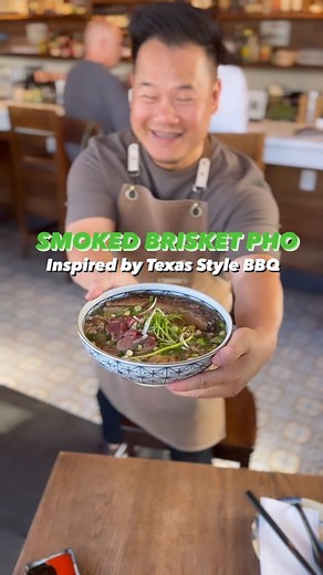 21K views · 194 reactions | Quick Lunch Snack / Texas Style BBQ inspired Smoked Brisket Pho (This is my first time taste testing out my new smoked brisket pho inspired by my last trip to Houston. Not on menu yet). Do what you love. Love what you eat. | GAO Viet Kitchen & Bar | Facebook