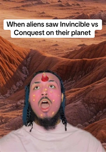 Conquest was going CRAZY #fyp #comedyskit #darkhumor #dank #fypシ | invincible vs conquest