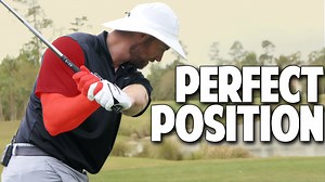 I know you've had those days where your downswing just felt out of sync... ...you step up to the ball and don't know if you're going to block it to the right... ...or duck hook the ball out of bounds. It can be very frustrating... ...I know, because I've been there. But there's actually a movement to begin your downswing that can help put an end to all of that frustration... ...if you make this move, it puts you in the right position... ...so you can focus on swinging with power and rotation... 