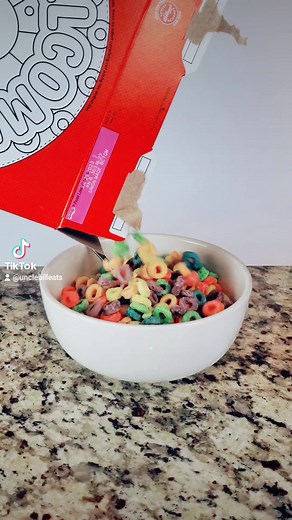 ASMR Fruit Loops Eating Sounds with Cereal Mumma | Uncle Bill