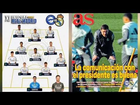 Xabi Alonso e Florentino perèz gen bon relasyon!!!Fòmasyon ofisyel ou prodad Real Madrid fas Alaves?