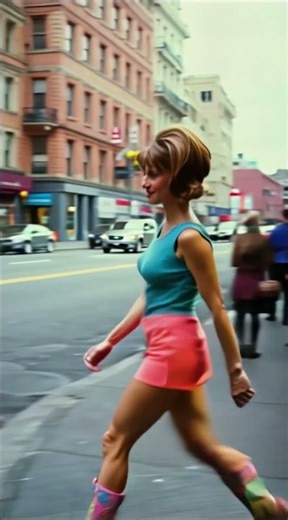 The Mini Skirt Era Never Left #iconic #fashionhistory #streetstyle