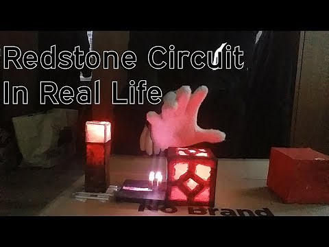 I Made Minecraft Redstone Circuit In Real Life !!!