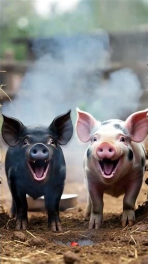 Funny Pig Prank! 🐷💥 #shorts #viralSmart Pigs vs Fireworks 🍳🐷 #animation #3dThe Pan Trap! 😂 #shorts