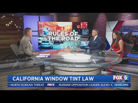 California Window Tint Law