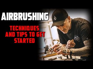 Airbrushing techniques , tips and Creative Possibilities