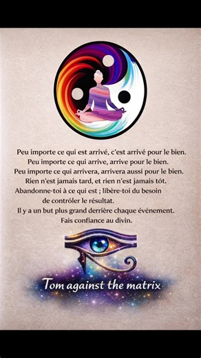 Tout à un sens #evolution