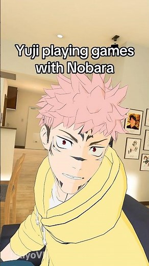 POV Yuji playing with Nobara #jjk #jujutsukaisen #anime