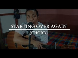 starting over again - chords