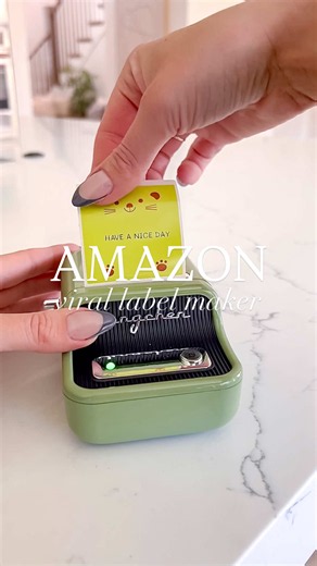 ✨Follow the link in our bio ➡️ “AS SEEN IN VIDEOS 3” for the link to this label maker from Amazon! So versatile for organizing, tagging gifts and more! 🏷️🎁 #thesistershoppers #amazonhome #amazonhomeorganization #homeorganization #labelmaker @amazon @Amazon @Amazon Influencer Program