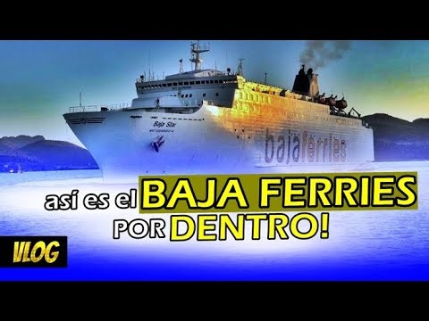 ASI ES EL BAJA FERRIES POR DENTRO