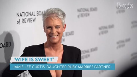 Jamie Lee Curtis Celebrates Daughter Ruby's 'Beautiful' Cosplay Wedding: 'Wife Is Sweet'