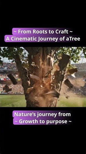 From Roots to Craft | A Cinematic Journey of a Tree’s Transformation